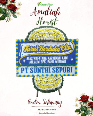 Papan Bunga Duka di Imogiri
