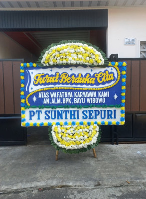 Papan Bunga Duka di Imogiri