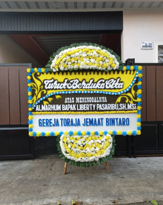 Papan Bunga Duka di Imogiri