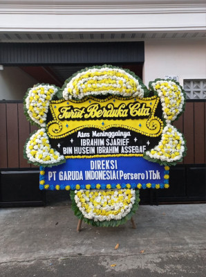 Papan Bunga Duka di Imogiri
