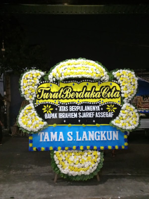 Papan Bunga Duka di Imogiri
